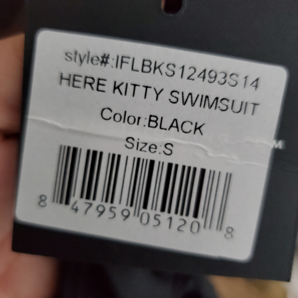 Iron Fist Here Kitty one piece Swimsuit  N… - Picture 6 of 7